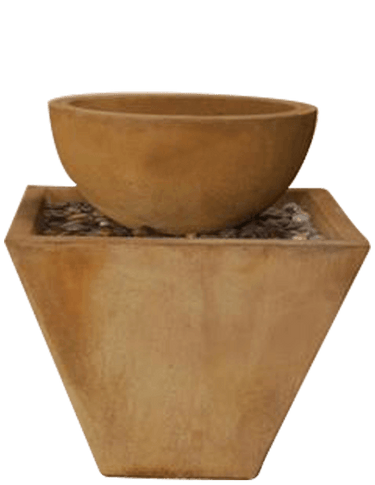 Prima Outdoor Cast Stone Garden Bowl Fountain Fountain Tuscan